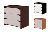 Комод Орматек Milton (3 ящика)